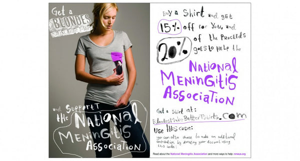 blondes support the national meningitis association